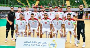 كاس العرب لكرة القدم داخل القاعة : المنتخب الوطني المغربي يواجه نظيره المصري في نصف النهائي